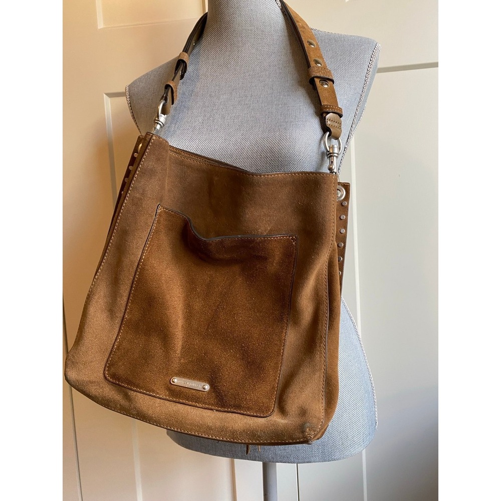 Rebecca Minkoff Purse Darren Leather Bag Slouchy Boho Equestrian Y2K s11
